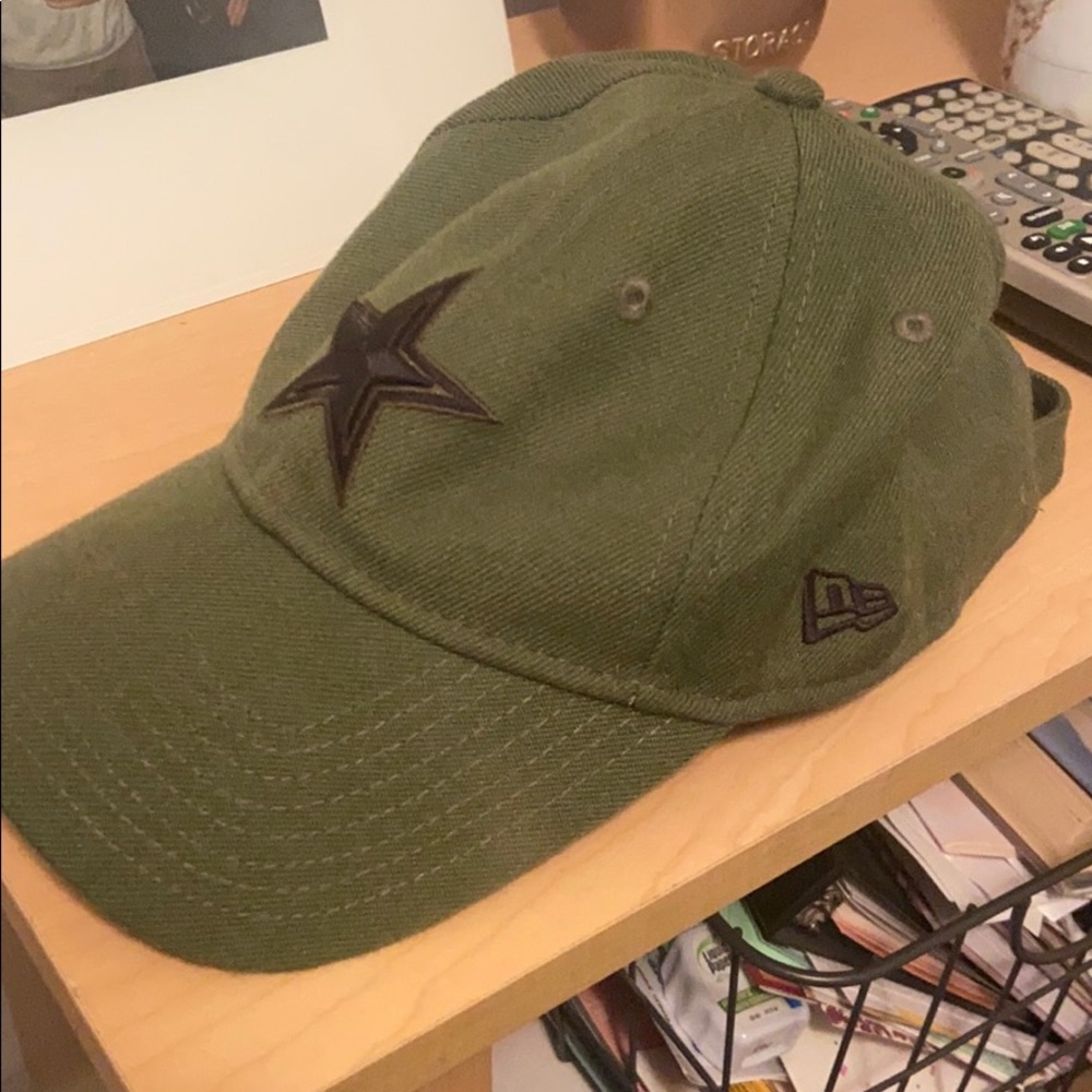 Dallas Cowboys Army Green Hat